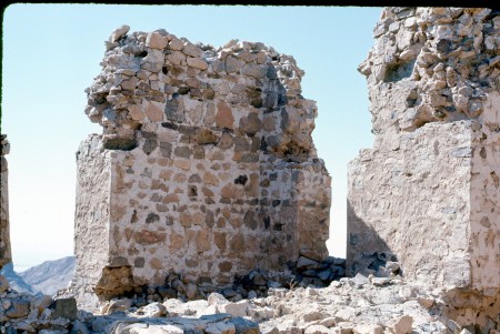 Saru The Lower Castle A Remnant of the Battlement